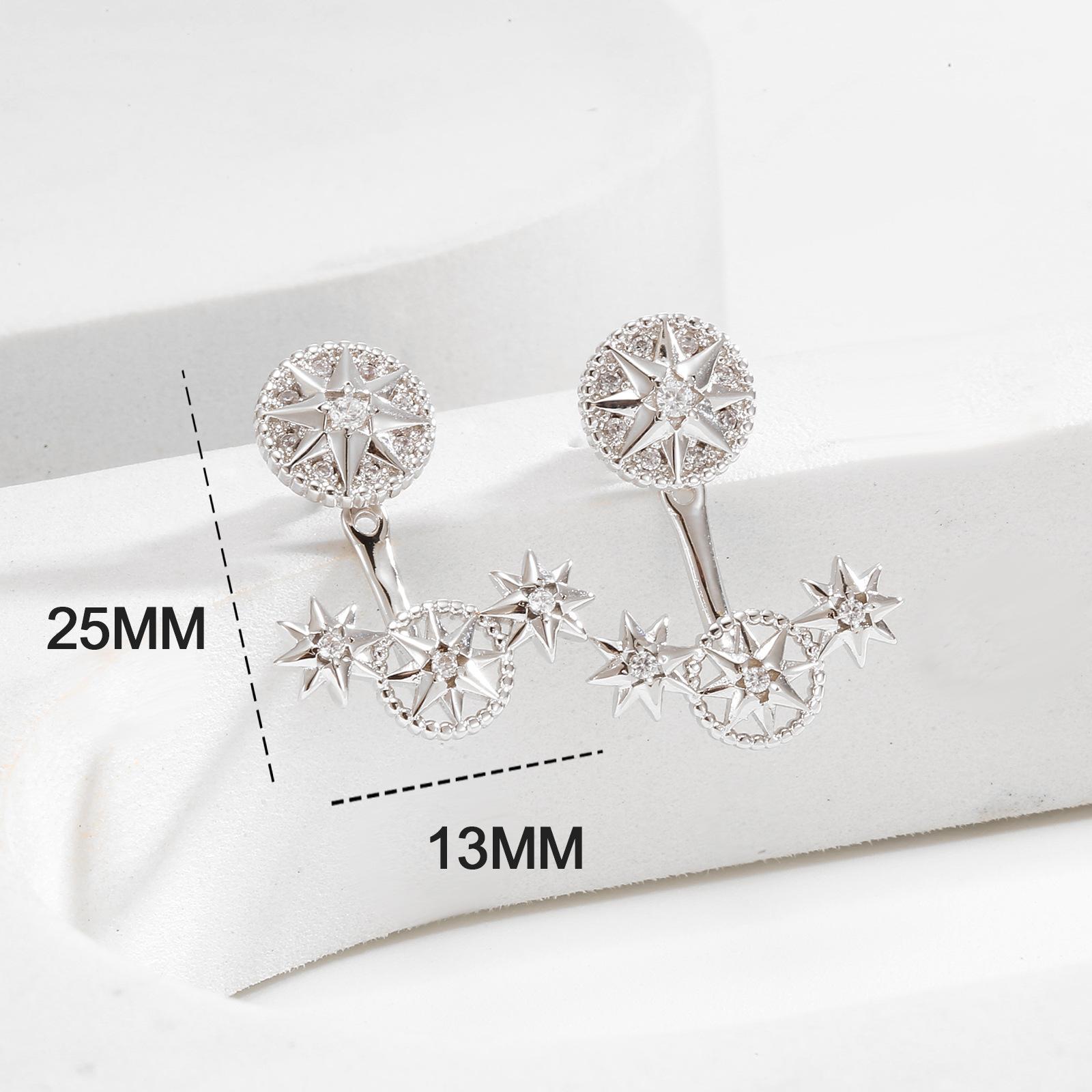 

Серьги-гвоздики серии «Super Flash» с постепенным изменением, изысканные серьги с геометрическим дизайном и бриллиантами, серьги премиум-класса с бабочками из циркона зеленого и голубого цветов