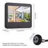 WiFi Video Doorbell for Apartment Peephole Camera 4.3-inch Color Display Screen Motion Detection Alarm Camera HD Night Vision
