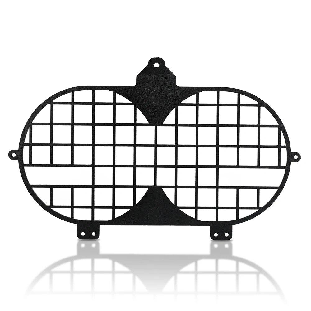 Motorcycle Headlight Headlamp Grille Shield Guard Cover Protector For Honda XRV750  Twin 1996-2002 1997 1998 1999 XRV 750
