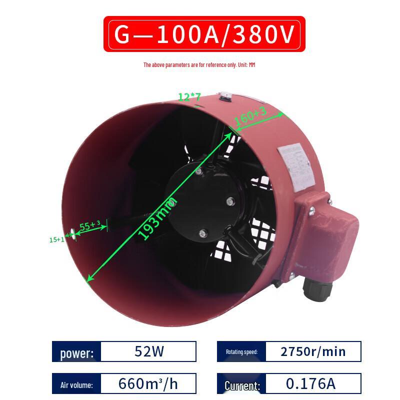 Ri Qiang Inverter Motor Cooling Fan