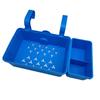 Cesto Portaoggetti da Bordo Piscina con Portabicchieri Grande Capacità Design Vuoto Porta Giocattoli per Piscina Fuoriterra Versatile Organizzatore Portaoggetti