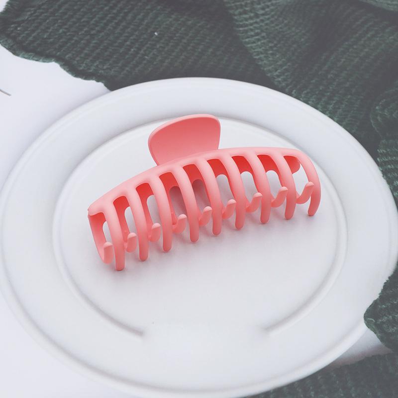 New Large Size Hair Claws for Women Claw Clip Korean Headdress Soild Color Crab Hair Clip Hairpin Fashion Hair Accessories