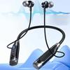 Neck-mounted Wireless Bluetooth Earphones Waterptoof Sports Headsets  Mobile Phone