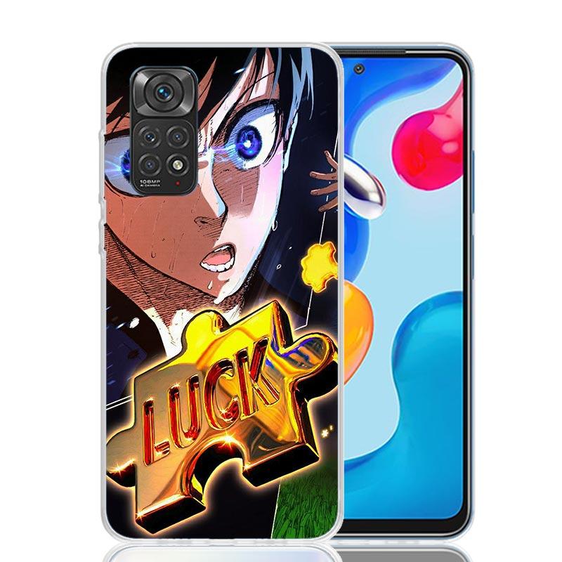 Blue Lock Isagi Yoichi Phone Case For Xiaomi Redmi Note 15 14 13 12S 12 Pro Plus 11S 11E 11 11T 10S 10 Art Soft Pattern Cover Re