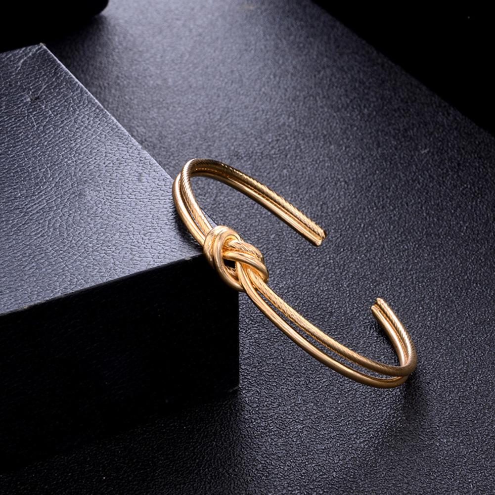 Set of Vintage Simple Women's Wrist Chain Arrows Ring Adjustable Open Bracelet