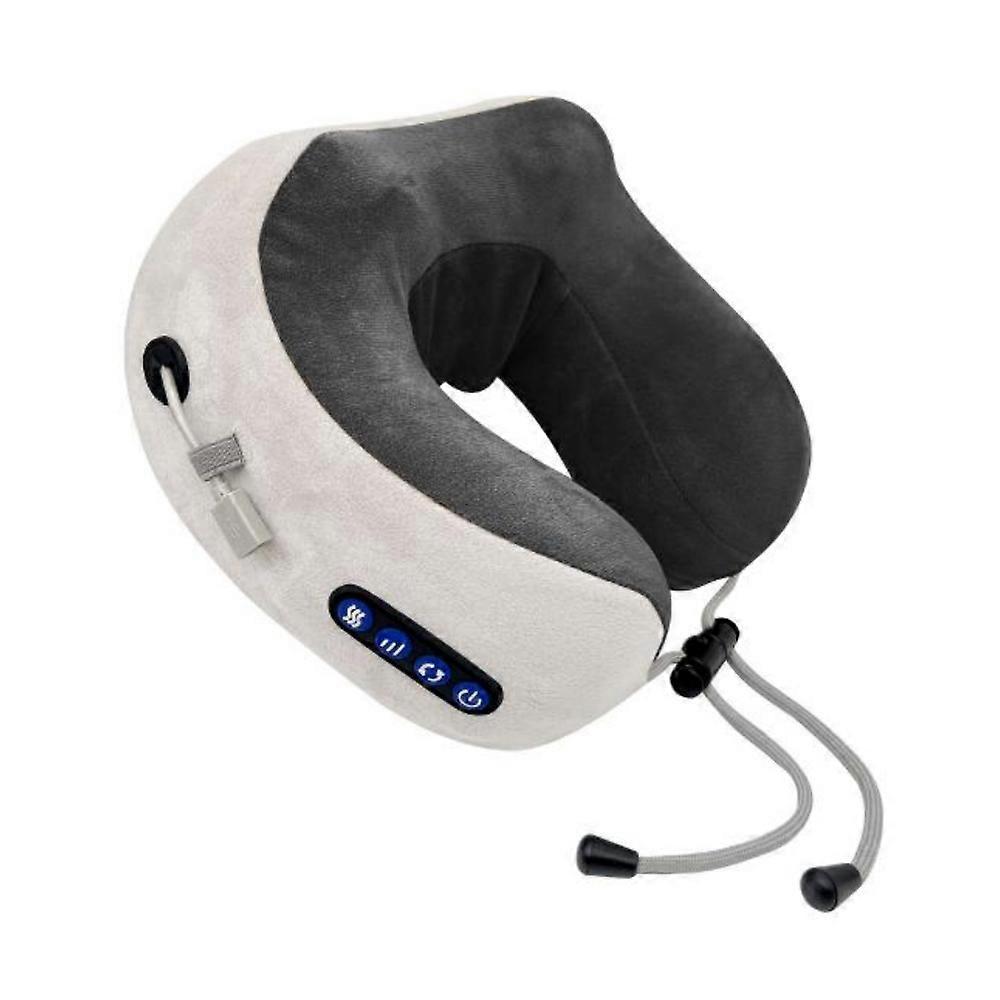 U-Shaped Massage Pillow, Electric Neck Massager, Portable Heated Kneading Massager