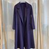 M Family Water Ripple High-End Women's Double-Sided Cashmere Coat