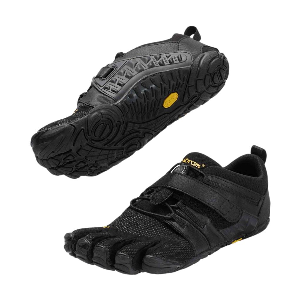 Vibram FiveFingers M black series 5-finger shoes, all-round model, V-Train 2.0 [20M7701 SS20], men's gym, fitness, training, running, sneakers,