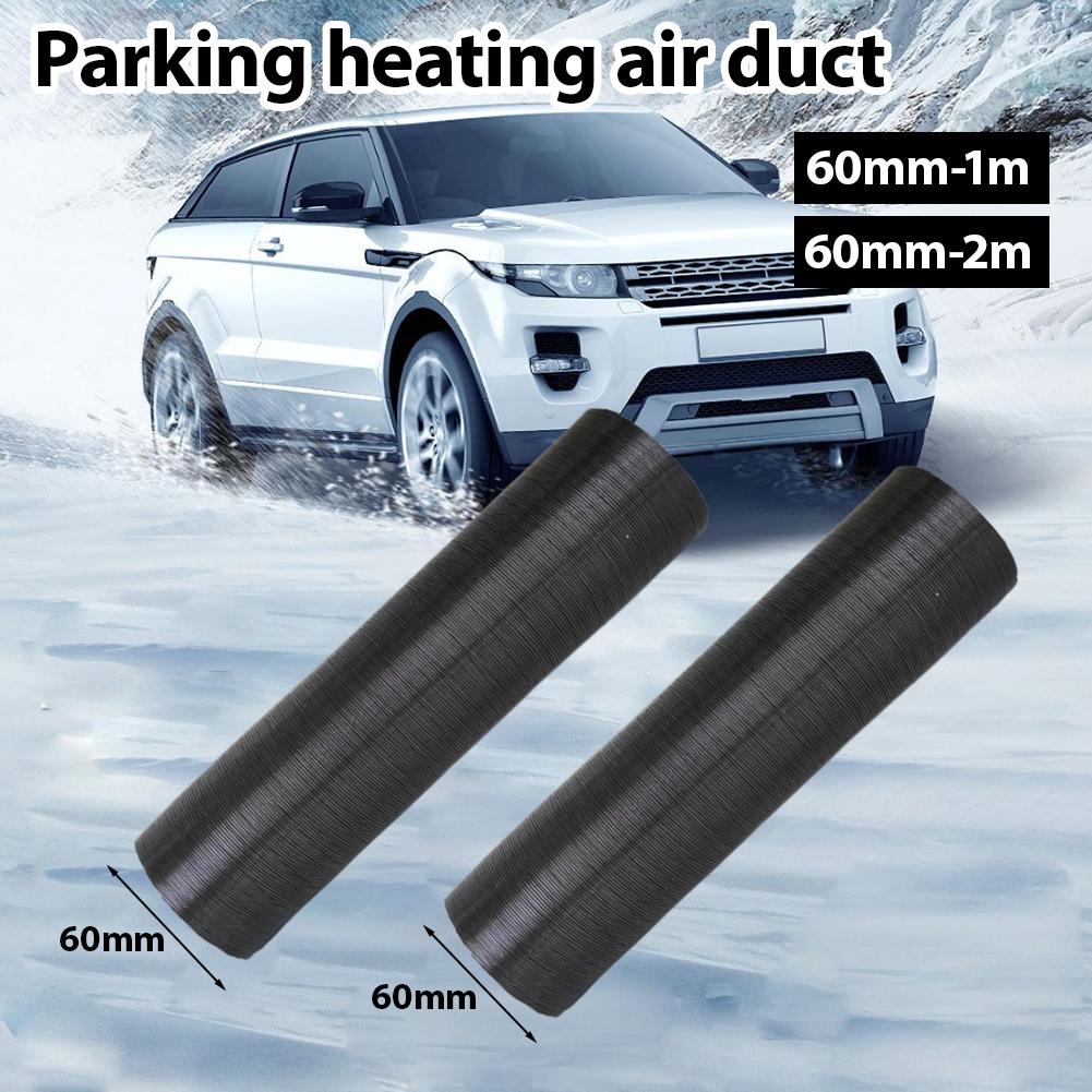 Parking Heater Air Duct 60Mm Aluminum Foil Insulated Hose Flexible Warm Air Pipe For Truck Rv Boat Car Accessories Set
