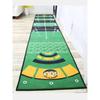 BEPAN Portable Carpet Indoor Office Home Golf Putter Practice Carpet Trainer Strike Pad Golf Mat Golf Green Trainer