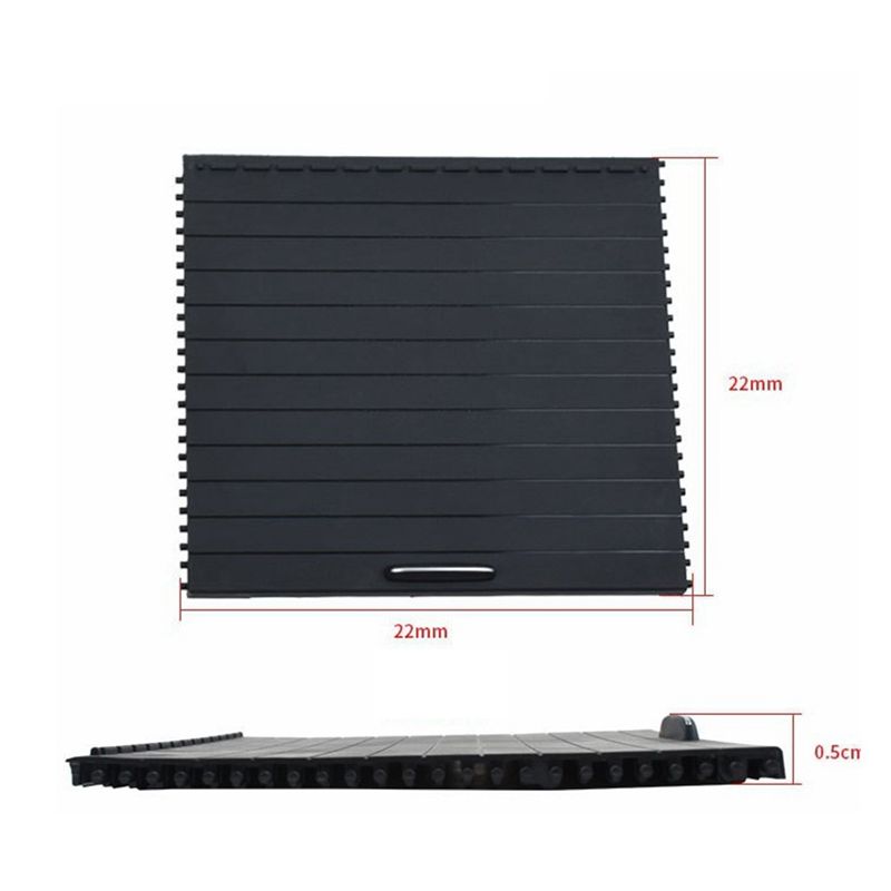 Porte-gobelet d'eau de voiture portable Couvercle Volet Roulant Pour Mercedes Benz W166 ML GL GLE GLS 1666803814