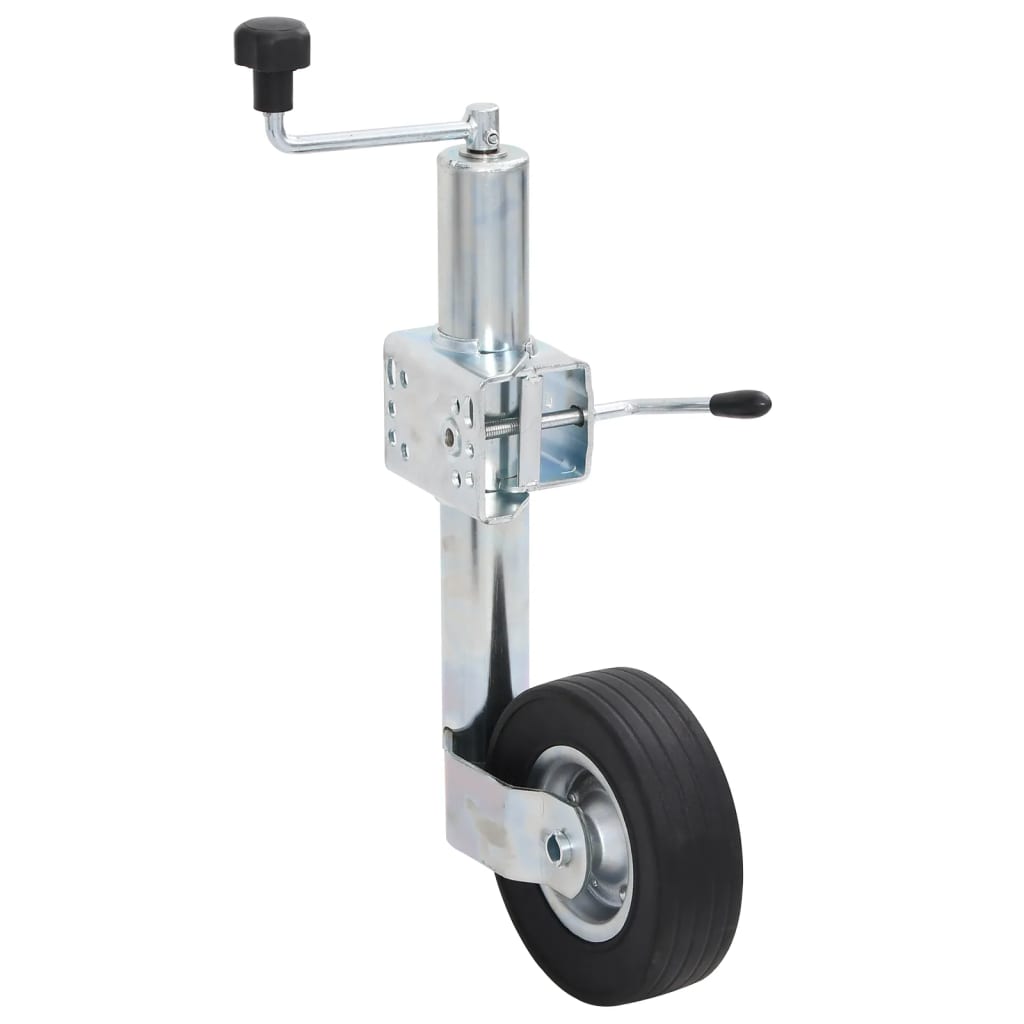 Trailer Support Wheel with Clamp 60 mm Galvanized Steel