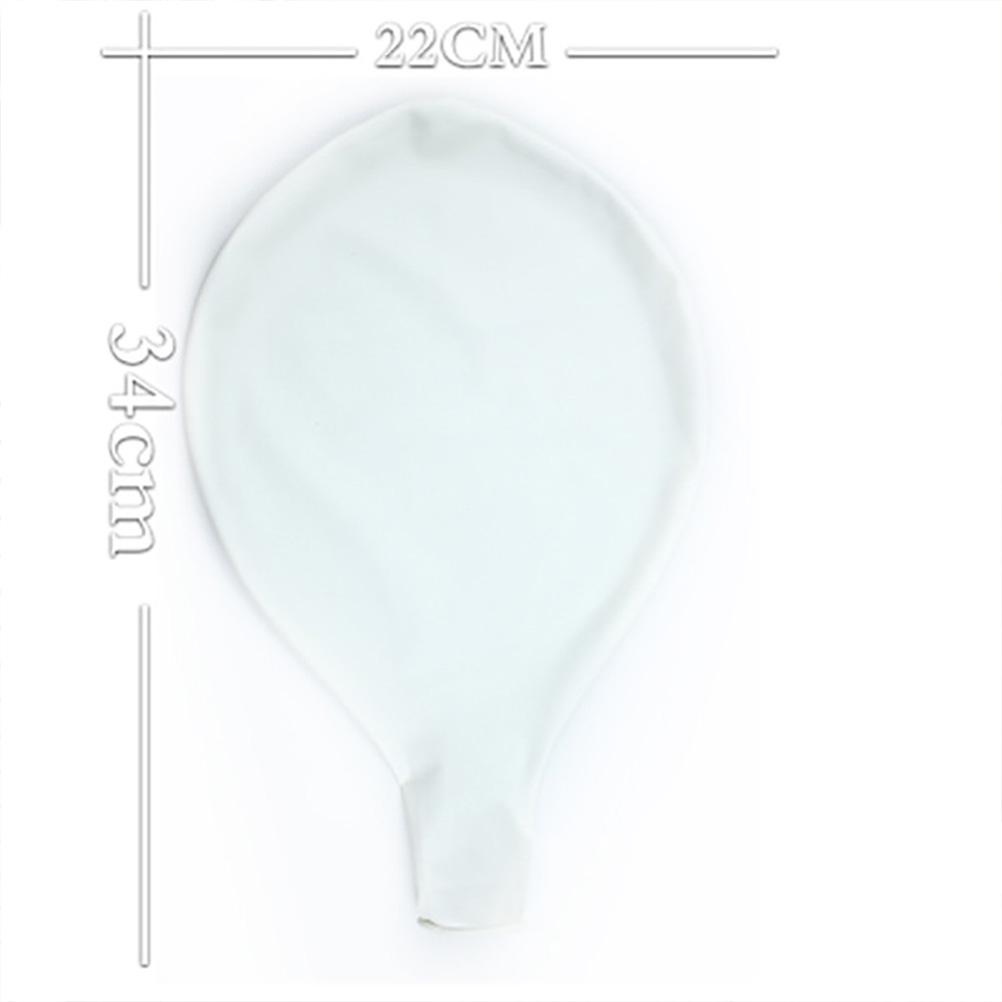12 Stück 36-Zoll-Dekorationsballons aus Latex, Partyzubehör für Geburtstag, Hochzeit, Babyparty, Weihnachten, wiederverwendbare Fotorequisiten