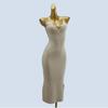 Thick Inner wear Solid Clavicle Beauty Thin Sling Simple V Original Single Tight Backless Split Knitted dress