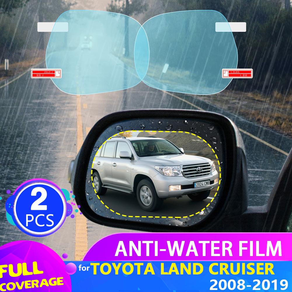 

Автомобильная зеркальная пленка заднего вида для Toyota Land Cruiser 200 J200 LC200 2008 ~ полное покрытие, противотуманная непромокаемая наклейка