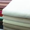 Pure Cotton Corduroy Fabric Medium Striped By The Meter for Clothes Dresses Pants Coats Sewing Cloth Soft Breathabe White Blue