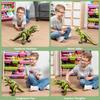 Robot Dinosaur Toy with Light & Realistic Roaring Sound, Remote Control Walking & Dancing, Kids Electronic Toy, Birthday Gift
