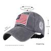 Dad Cotton Distresseded Vintage Distressed Washed Cap Baseball Stitching Embroidered Flag Usa New Brand Latest Fresh Hats Fashion Women Hip Hop Trendy