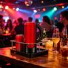 Cola Drikkedunksholder med Håndtag Kraftig Plast Standard Drikkedunk Håndgreb Holder Hænder Varme Og Tørre Sodavand Øldrikkedunksholder Værktøj