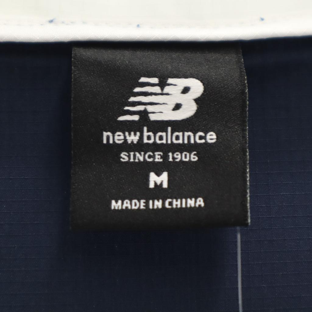 Unused NEW BALANCE Windbreaker M/L Navy Jacket Men's Used