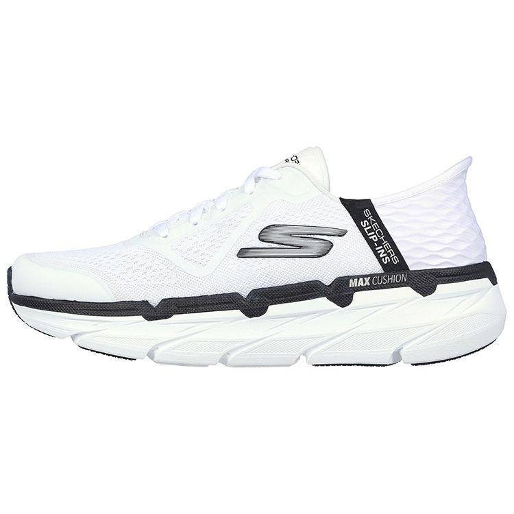 Skechers Slip-Ins Max Cushioning Remier Slip-Ins Мужские кроссовки Белый Черный 220313-WBK 39.5