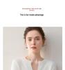 Women's 100% Pure Cashmere Knitwear: Autumn/Winter Half-Open Collar, Multi-Button Base Layer Top
