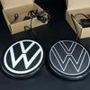 ZCKOT1 For VW Volkswagen Jetta MK5 Golf Light up Front Grill Emblem 137mm with ACC/radar For VW Golf7.5/polo/Passat/T-Roc/T-Cross/Arten