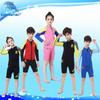 Children's 2.5MM Split Thermal Diving Suit Men Girls Long-sleeved Shorts Surfing Jellyfish R026