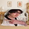 Kpop Bang Chan Stray Kids Musik Flanelldecke Weiche Warme Überwurfdecke für Schlafzimmer Wohnzimmer Bett Reise Camping Picknick Geschenk