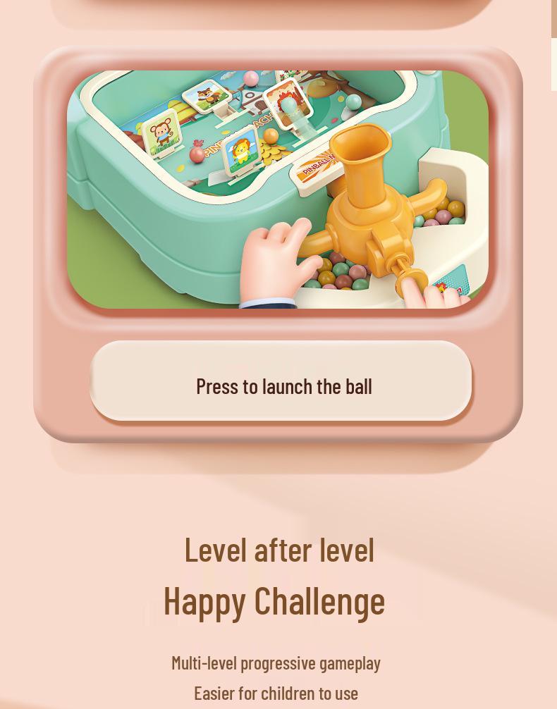 Marble Game Machine for Kids Ages 3 and Up - Improves Attention and Concentration