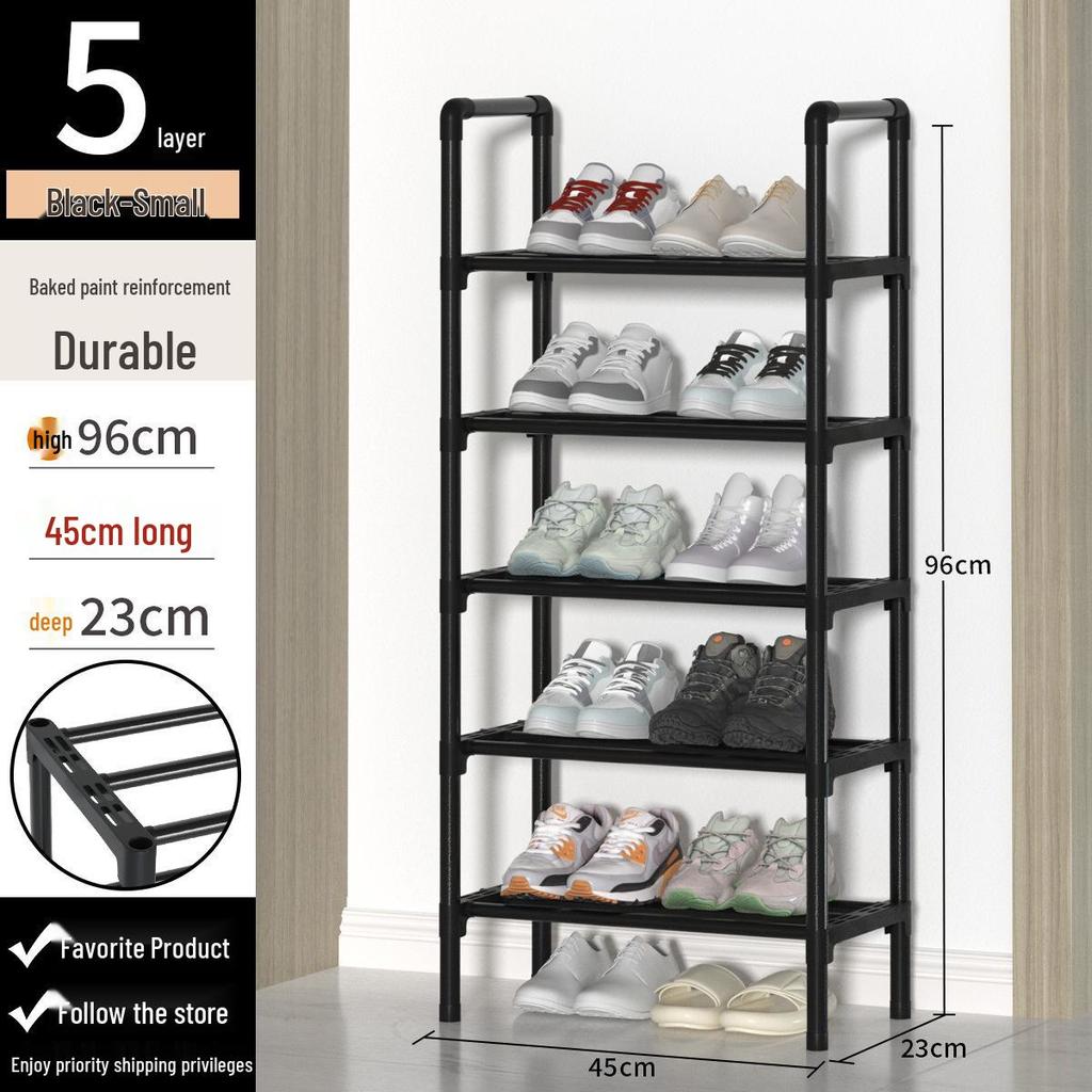 Multi-Tier Shoe Rack: Simple, Economical Storage Cabinet for Dormitory and Entryway