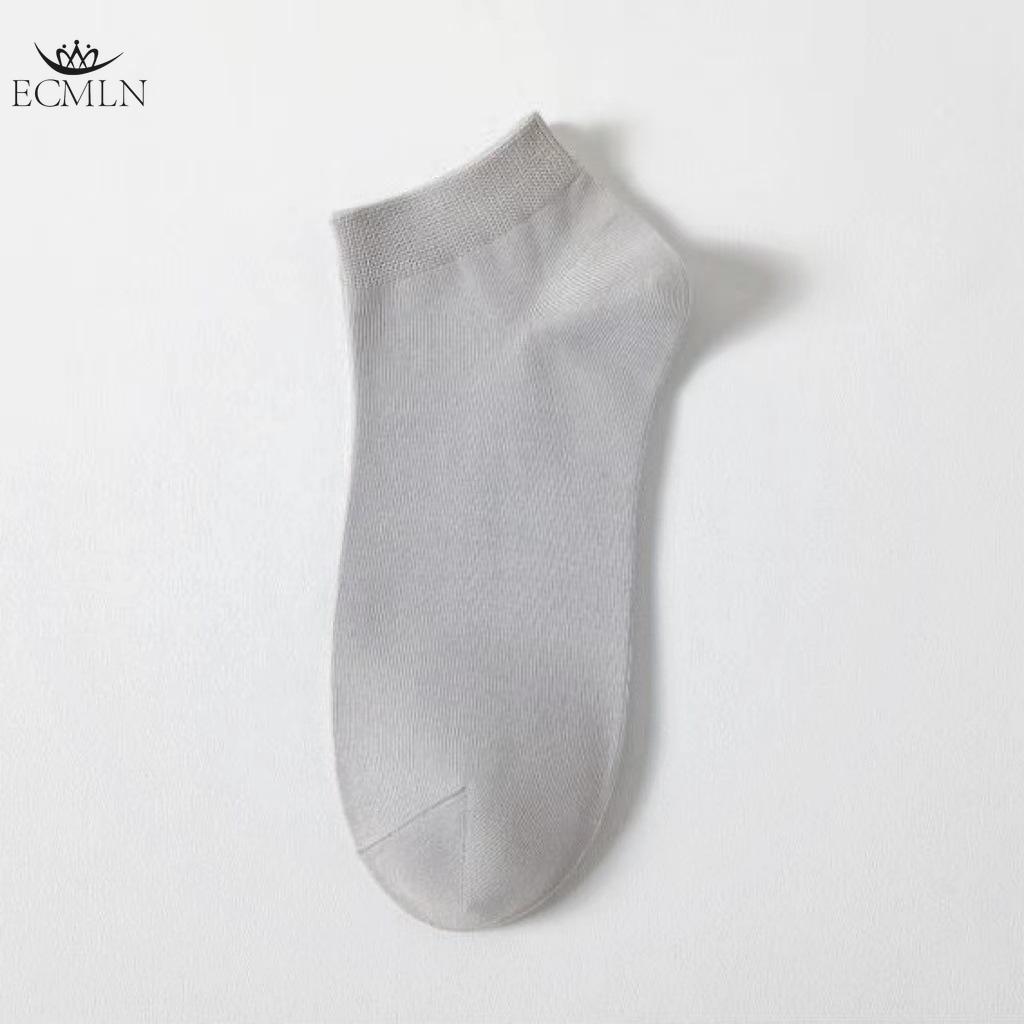 

Хлопковые летние короткие мужские носки, дышащие, впитывающие пот, нескользящие спортивные носки one size серый