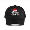 Grandma Claus Santa Hat Christmas Lights Baseball Cap Fashion Unisex Sunhat Womens Outdoor Sports