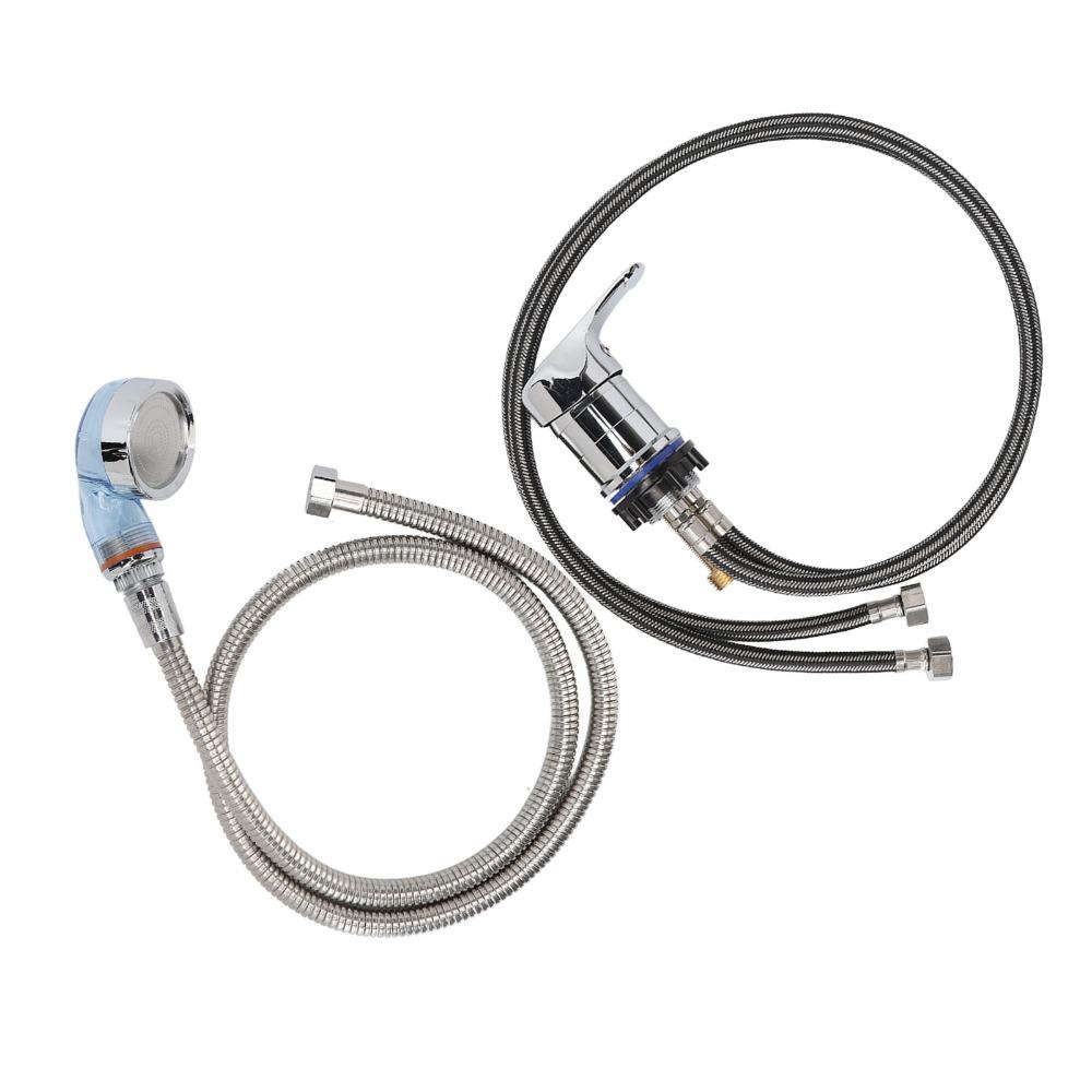 Adjustable Salon Shampoo Faucet Mixing Valve Shampoo Basin Sprayer Faucet Sprayer Kit For Salon