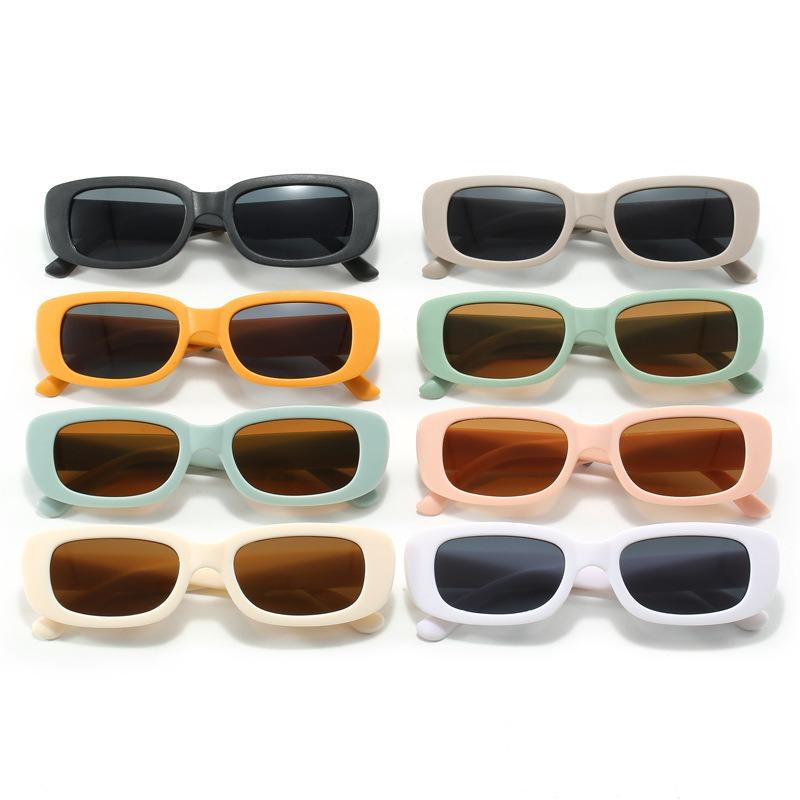 New European and American fashion small box children's sunglasses UV-proof retro texture children's sunglasses