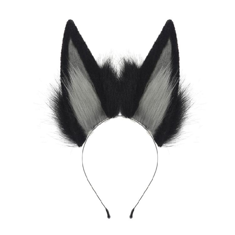 

Plush Animal Ears Hair Hoop Comfortable Headwear For Long Wear Cosplay Event Skin Friendly Design Headdress 1