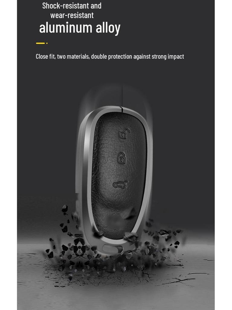 Universal New Energy ONE Key Case: Aluminum Alloy Key Bag for Men and Women, Durable Key Protection Shell