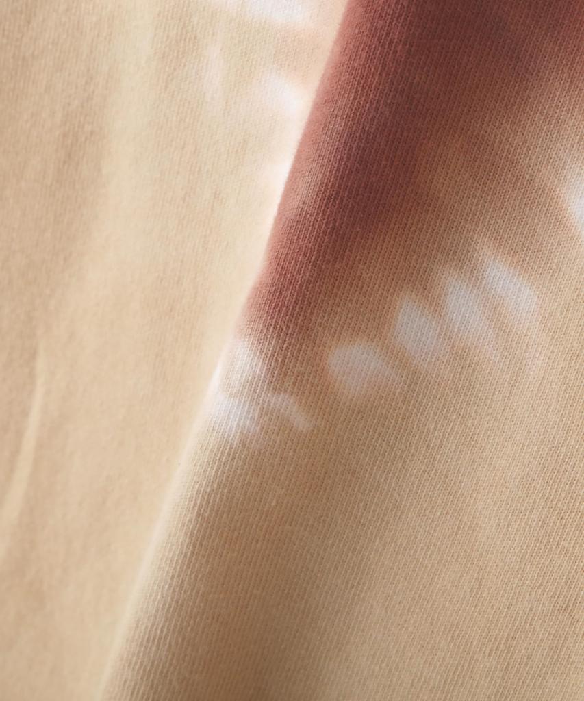 Schott Tie-Dye Eagle Langarm-T-Shirt, Herren, Größe XL, 050, Braun, 782-4230011