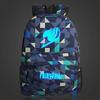 Fairy Tail Backpack Canvas School Bag With Zipper For Students Travel