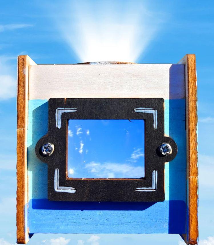 Diy Waist Flat Viewfinder Technology Production Steam Physics Experiment Children'S Parent-Child Interactive Toy Optical Lens