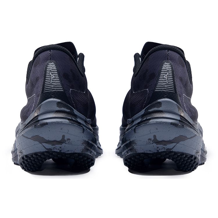 Mizuno Wave Rebellion Pro Comfortable Thick Sole Cushioning Low Top Carbon Plate Running Shoes Unisex Sneaker Black Gray J1GC231754