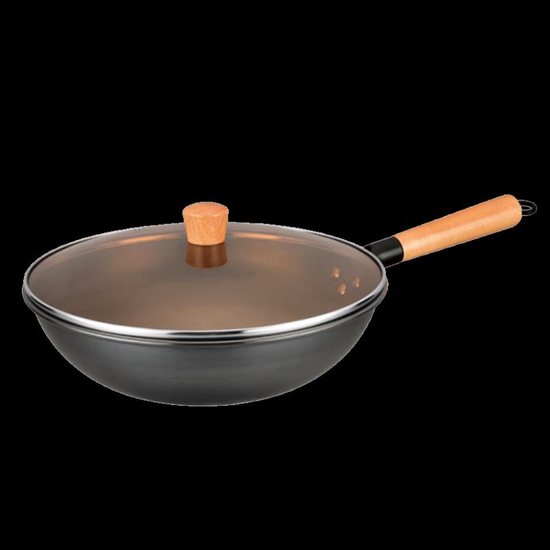 KOBACH 32cm Cast Iron Wok