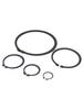 GB894 External Snap Ring Circlip for C-Type Hole Bearing (Sizes: 3, 4, 5, 6, 8)