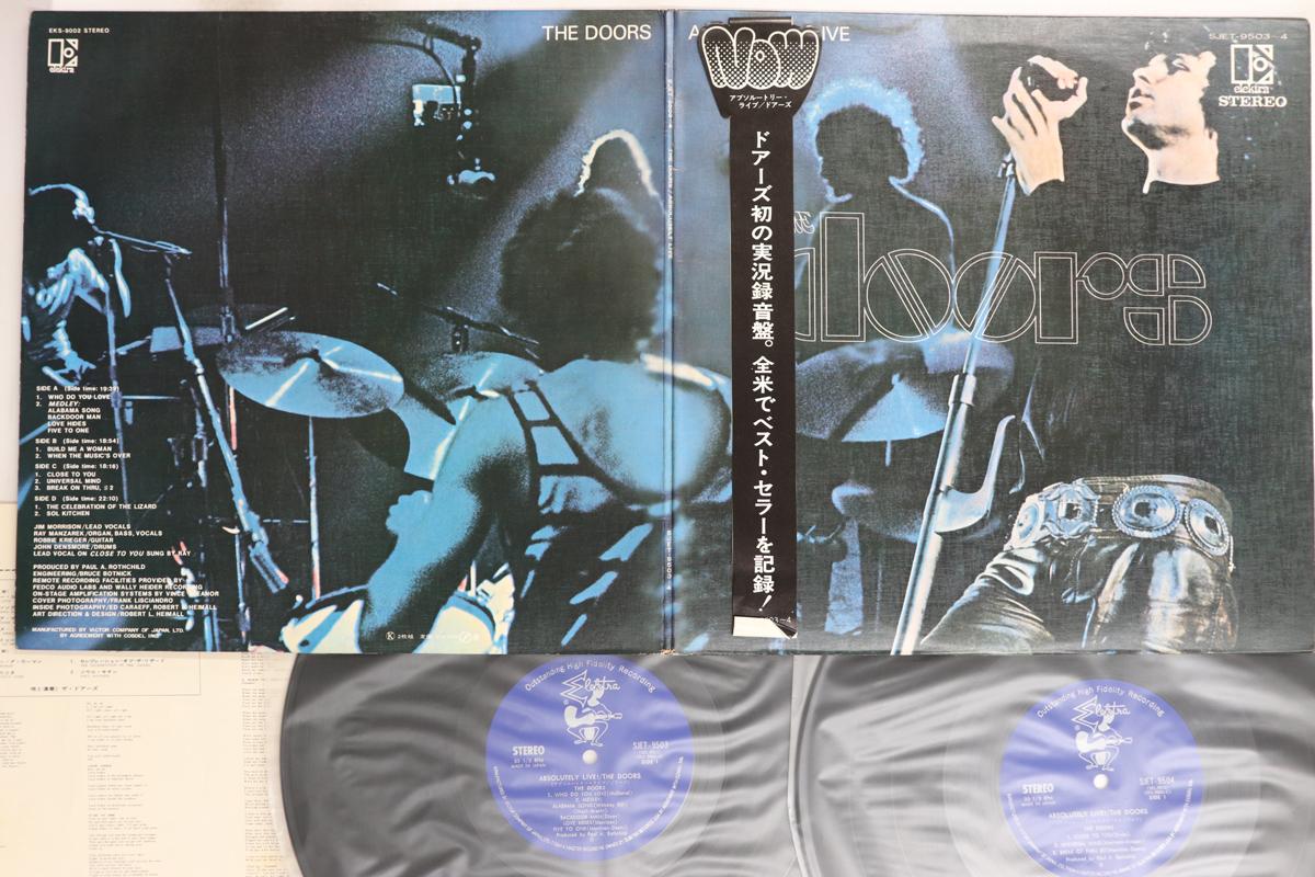 

LP Record DOORS Absolutely Live SJET95034 ELEKTRA 1970 Japan Obi Rock Used