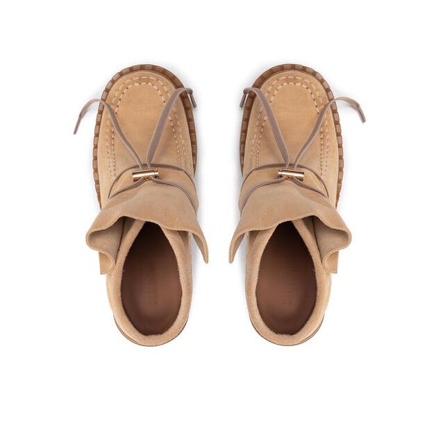 Простые ботильоны SL-34-02-000074 бежевый