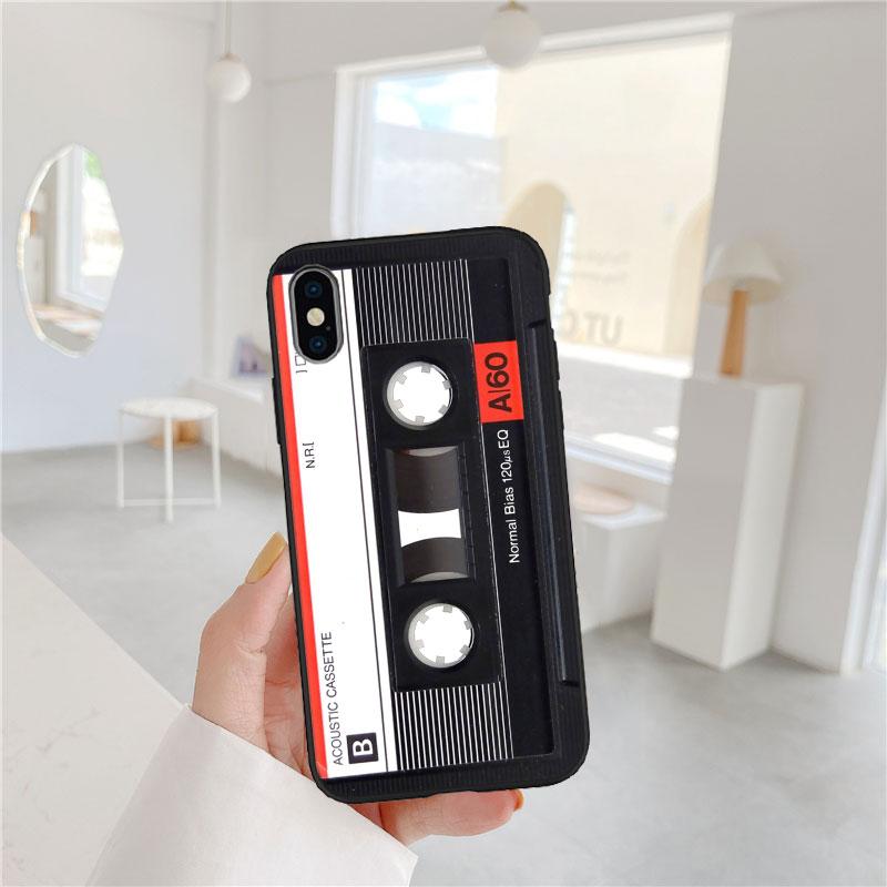 CJ26 Cassette Vintage Tape Phone Case for Motorola Edge 60 60s 70 G86 G56 G54 E14 G04S G45 G54 G64 S30 S50 X30 X40 X50 Ultra Pro