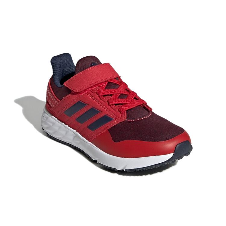 Adidas Fortafaito El K Breathable Low top Kids' Running Shoes Red Blue Kids' EF8285