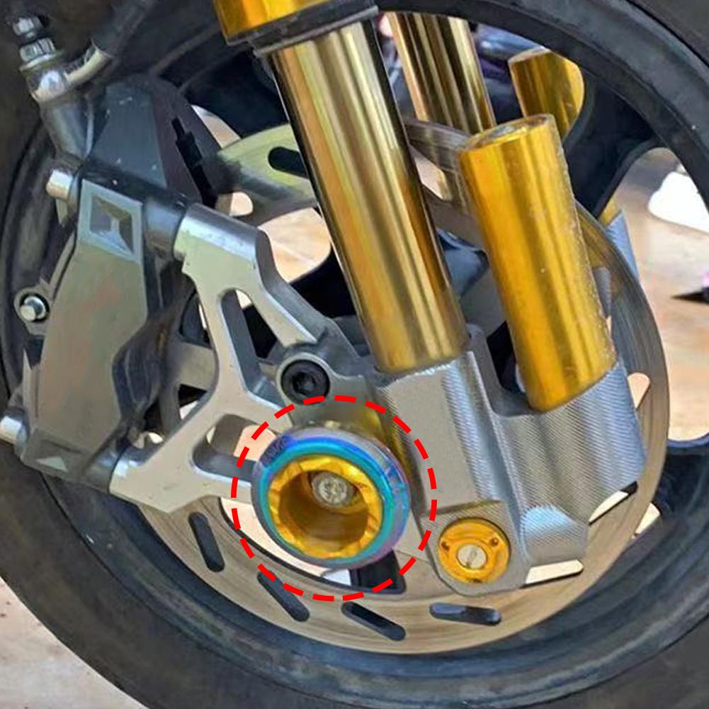 2 Stück Motorrad Aluminiumlegierung Elektroroller Zubehör Schutzpolster Anti-Kollisionsschutz Stoßdämpfende Schieberkappen
