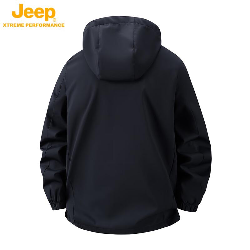 JEEP Unisex Hooded Outdoor Windproof & Waterproof Jacket