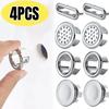 4/1Pcs Sink Hole Round Overflow Cover Basin Trim Bath Drain Cap Wash Basin Hollow Overflow Rings Kitchen Bathroom Accessories